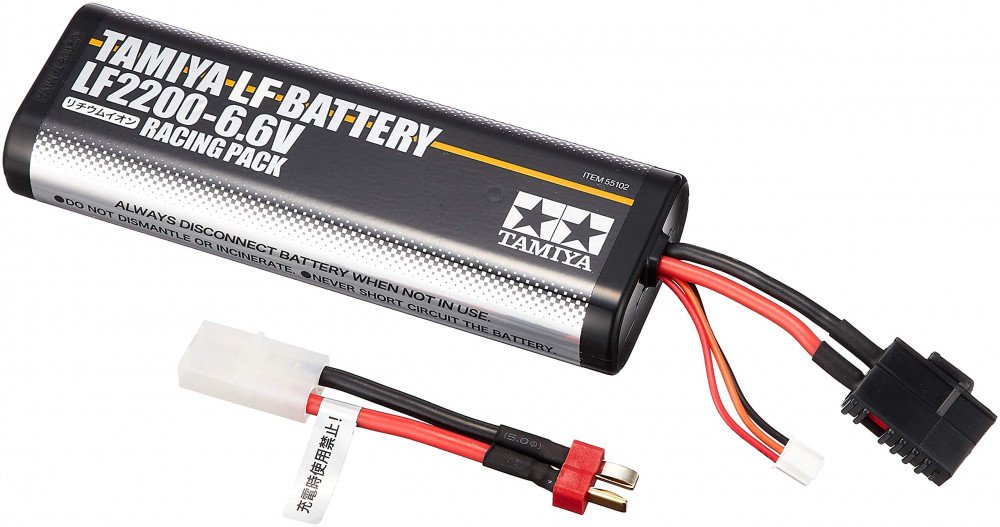 TAMIYA LF2200-6.6V バッテリー 2200mAh 3個 Tamiya LF Battery LF2200-6.6V Racing Pack - House of RC